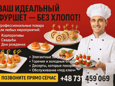 Ваш личный шеф-повар – вкус и стиль на заказ!